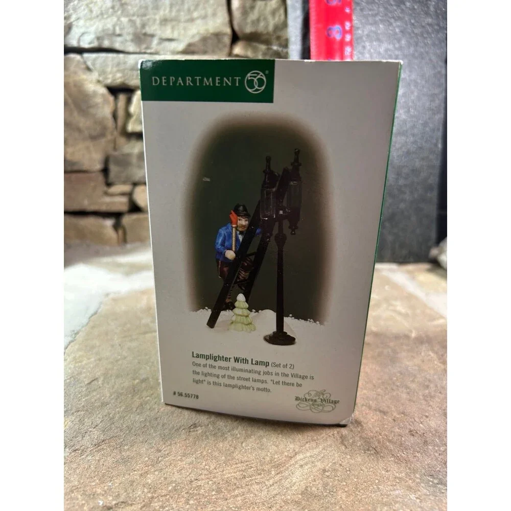 Department 56 Lamp Lighter with Lamp #56.55778 box
